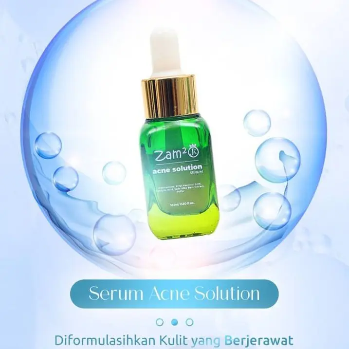 Serum Wajah ZAM2JK Asli BPOM Acid dan Pencerah
