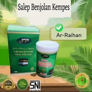 Salep Khusus Pengempes Benjolan Ar Raihan 20gr Perawatan Tubuh Wajah Kandungan Alami