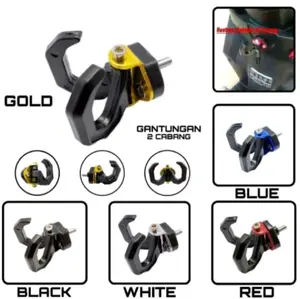GANTUNGAN CABANG VARIASI MOTOR BAHAN BESI BISA UNTUK SEMUA MOTOR tutup akrilik beat deluxe Aksesoris Motorcycle
