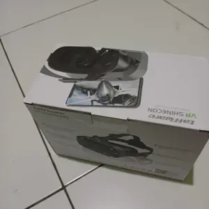 Shinecon VR Box G10 Kacamata VR 3D 360° untuk Nonton Film Privat Cocok HP Android & iPhone 4.7–7" Lensa HD Bisa Atur Fokus Only G10 VR Glasses Tidak Termasuk GamePad