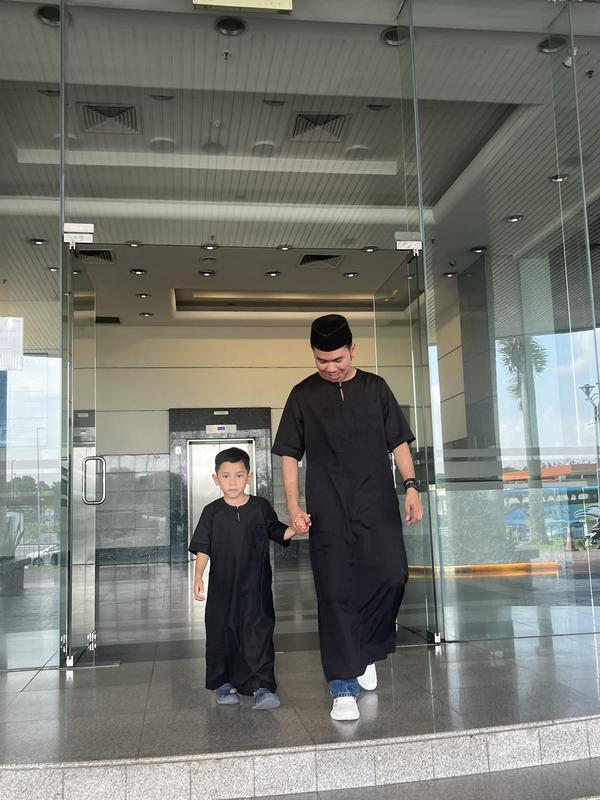 Product Introduction of Gamis muslim anak pria lengan pendek Baju Kokojubah sederhana 7
