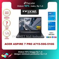 Gambar ACER ASPIRE 7 PRO A715-59G-516G I5 13420H 16GB 512GB RTX3050 6GB 15.6" FHD IPS 144Hz W11H OHS - UNIT ONLY dari INFONET Mall Ambasador Kota Administrasi Jakarta Selatan 1 Tokopedia