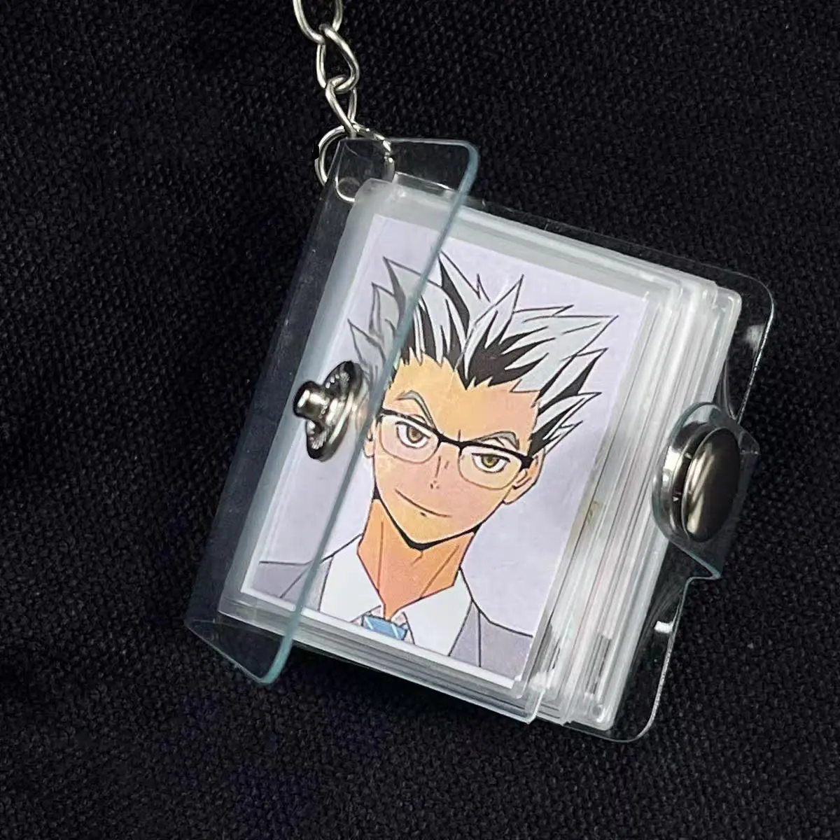 Haikyuu Mini Photo Album Keychain
