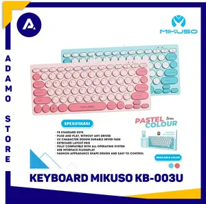 Keyboard Mikuso KB-003U Portable Business Keyboard Kabel USB