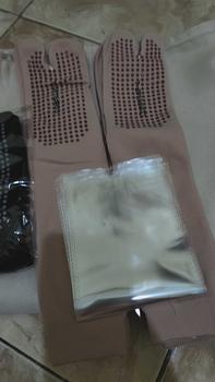 Product Review of Kaos Kaki Anti Slip Ukuran L Panjang Sebetis Wanita Bahan Nilon Spandex Lembut Muslim from c**a 1