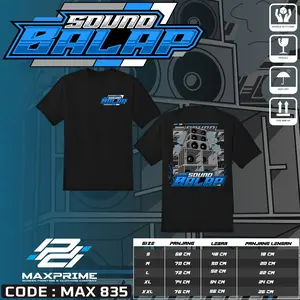 TSHIRT MAXPRIME - KAOS SOUND BALAP - KAOS SOUND HOREG - KAOS SOUND SYSTEM - KAOS SOUND HOREG INDONESIA - MAX 935