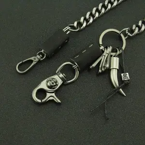 Rantai Punk Rock Rantai Dompet Rantai Celana Gaya Rocker Dompet Rantai Pria Rantai Dompet Pria Punk Termurah