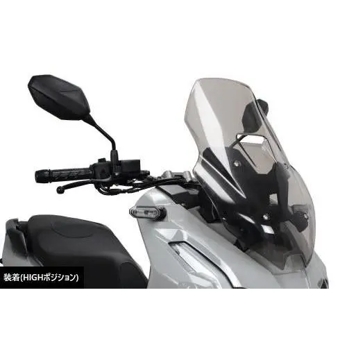 Windshield Smoke ADv150 ADV160 SP Takega Japan