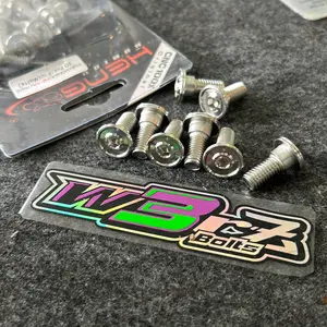 Baut disk piringan cakram honda / ninja cnc aa knok stainless heng original