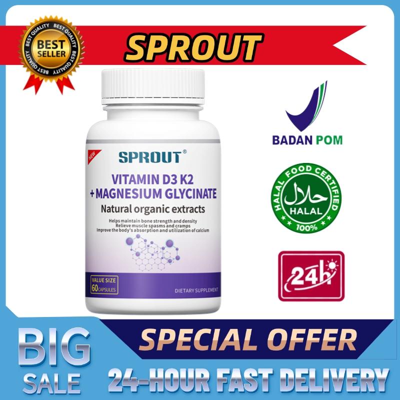 Vitamin D3K2 + Magnesium Glisinat, kombinasi untuk kesehatan tulang, otot, dan sistem kekebalan 0