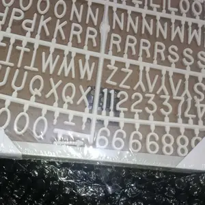 HOW.R.U | 25x25cm Letter Board Persegi Dapat Set Huruf Papan Nama Bayi Viral