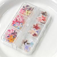 Gambar 6 Sekat Kotak Bunga Lili Hiasan Kuku 3D Resin Es Kristal Ukir Lembut Jelly Motif Macan Tutul Warna Campur Sekitar 40Pcs Aksesoris Nail Art DIY - 6 Sekat/Kotak dari Shinycat Kota Tangerang 2 Tokopedia