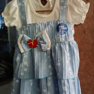 Pepi Jr - Denim Dress Bayi Perempuan 0-6 Tahun