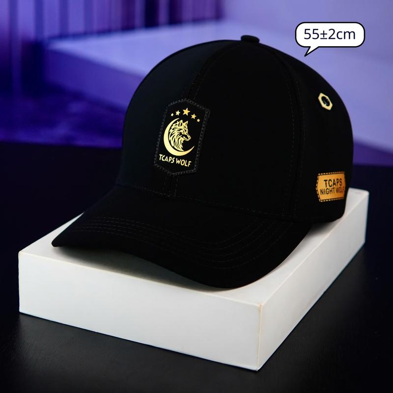  Mũ snapback sói đêm TCaps unisex chất Cotton lạnh Nam Cao Su 