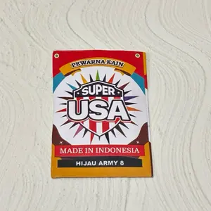 Super USA Pewarna Kain Hijau Army Made in Indonesia untuk Pakaian Wantex Hijau Army