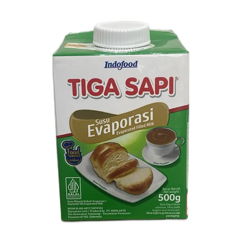 Susu Evaporasi Tiga Sapi 500g |  Susu Evaporasi Murah 1