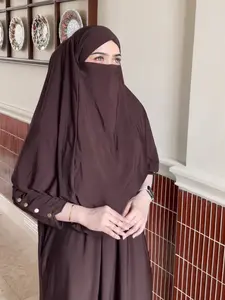 Helya Abaya Set French Khimar Byhelyahscarf