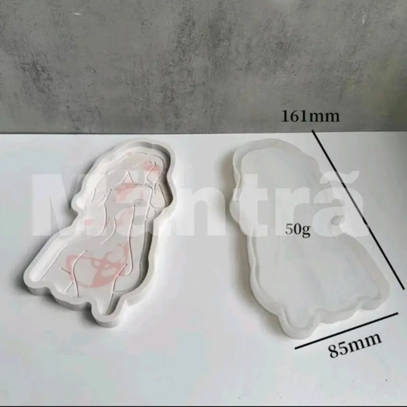 cetakan silicon women resin / cetakan silicon women cement 2