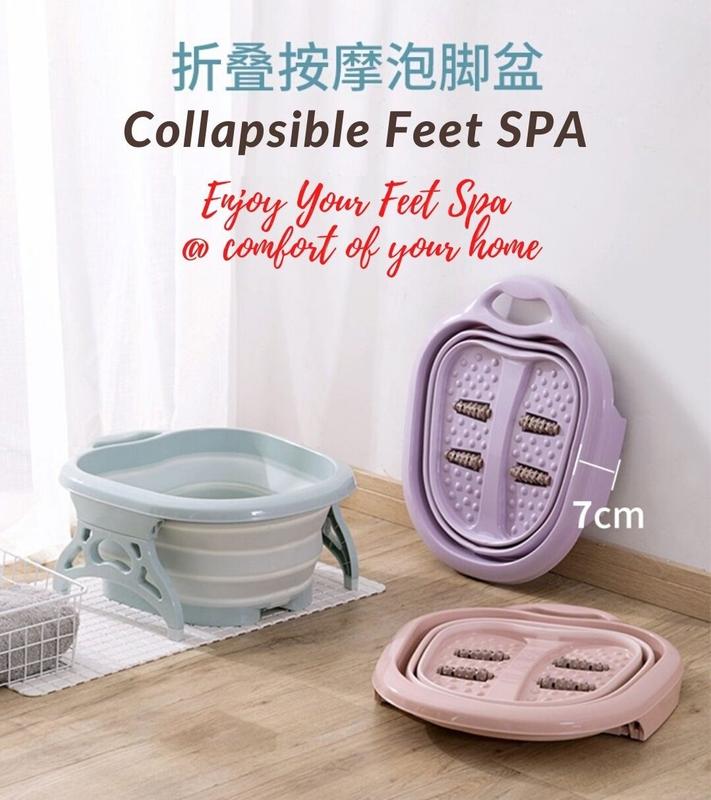 Product Introduction of Foldable Foot Spa Bucket, Collapsible Foot Massager Bucket SPA, Foot Spa Bath Soak Basin, Foot Relax Wash Care Tub, Portable Foot Reflexology Tool, Multipurpose FootBath Massage w/ Beads Roller, Chinese Herb Health Care Relaxing Leg Detox, Reduce Pressure 1