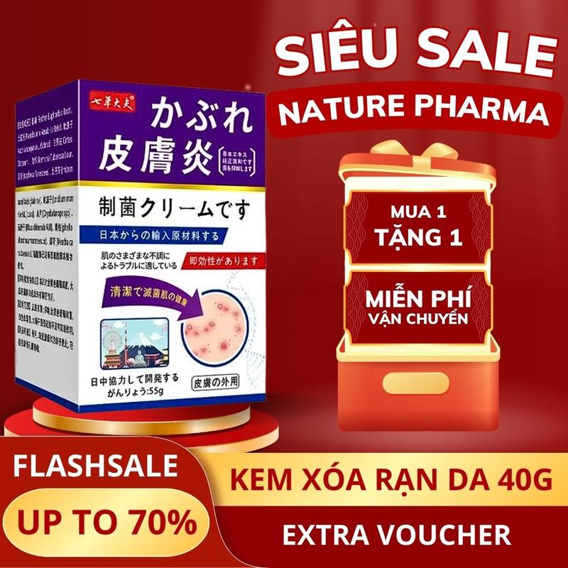 [Chính Hãng] Kem Bôi Da Liễu Nakusa - Hỗ Trợ Chăm Sóc Da Khô, Ngứa, Nắm Da, Hắc Lào, Viêm Da, Vẩy Nến, Á Sừng 55g trị mụn