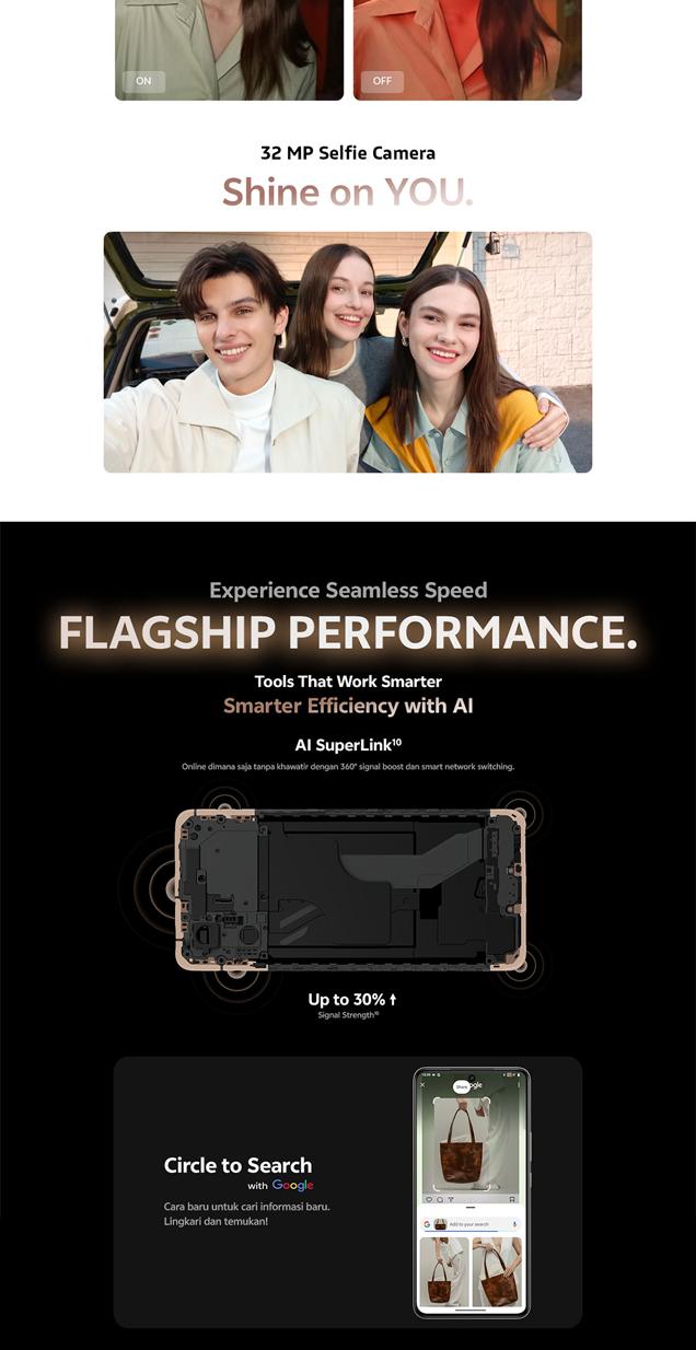 Product Introduction of [NEW LAUNCH] vivo V50 Lite 4G (8/256) Borderless Immersive Screen, Sony IMX882, 6500mAh Battery+90W Flashcharge, AI Erase 2.0, All-round Impact Resistance 6