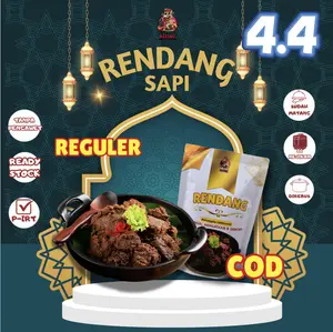 langsung kirim!! RENDANG SAPI [BEST-SELLER] eko kayes Daging Food Frozen