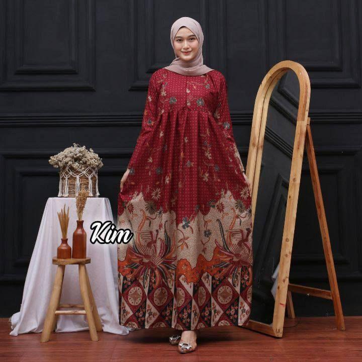 Sepasang Baju Batik Couple Suami Istri Terbaru 4