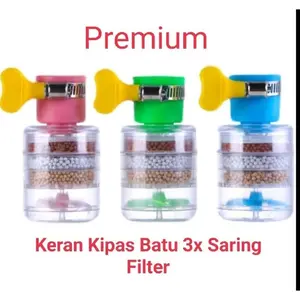 Sambungan Keran Air Flexible Dengan Penyaring /Filter Keran Air /Kran Dapur Plastik Wastafel Plastik Wastafel Bulat