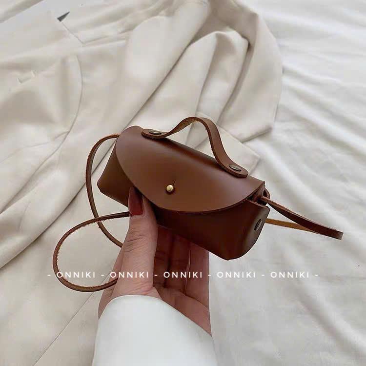 { Onniki } Túi Đeo Chéo Chất Liệu Da PU Cho Bé Trai & Bé Gái Dễ Mang - Dễ Phối Đồ
