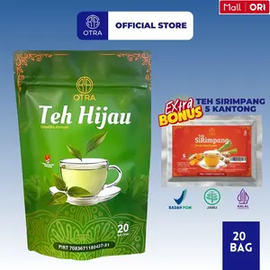 OTRA Teh Hijau Celup 20 Bags Herbal Perut Buncit Daun Teh Hijau Asli