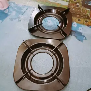 Best Seller!!! 2 Pcs Tatakan Kaki 4 , Tatakan Kompor Gas Rinnai , Dudukan Kompot Gas Rinai baru hitam
