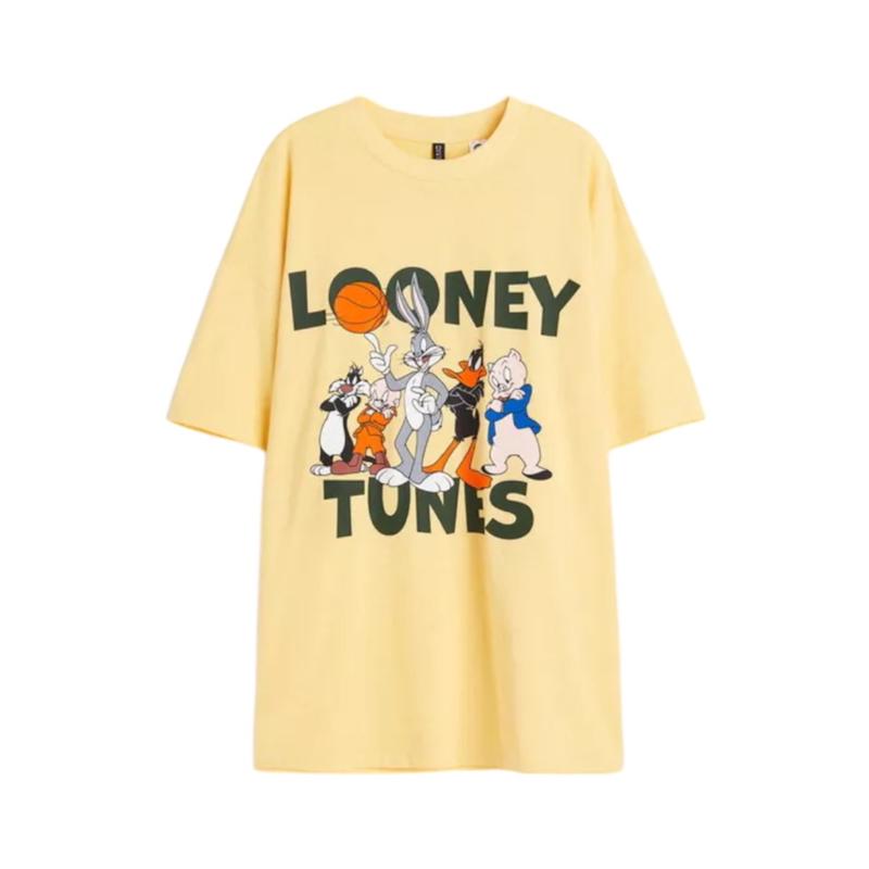 Baju Kaos Looney Tunes Yellow 0