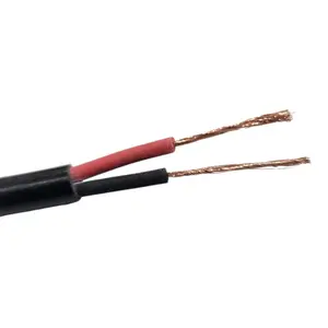 KABEL LISTRIK SERABUT EKONOMIS 2 X 0,75 WARNA KABEL PUTIH / HITAM