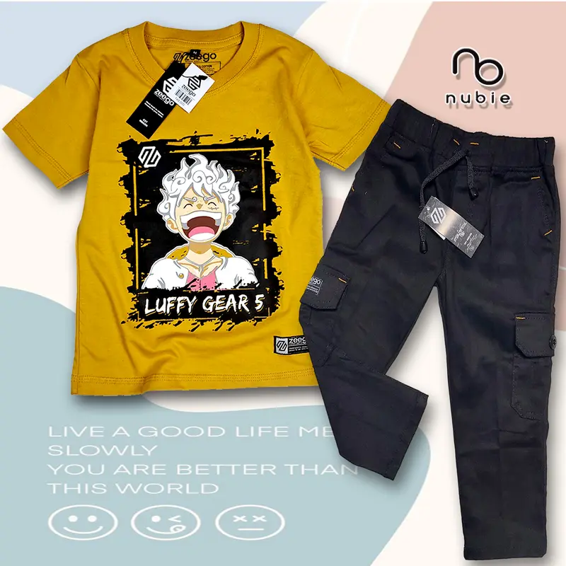 SETELAN ANAK LAKI LAKI 3-12 TAHUN MOTIF KEREN Baju Pakaian Celana Fashion 0