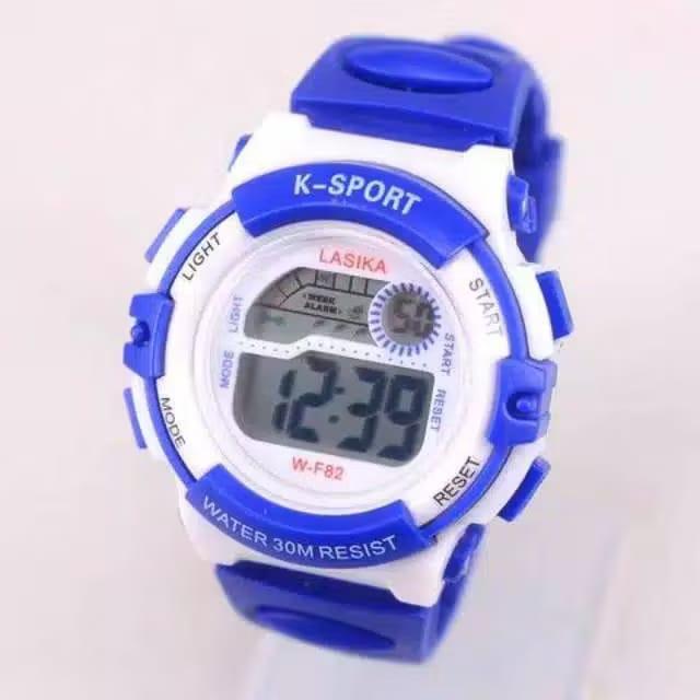 JAM TANGAN ANAK LAKI LAKI DAN PEREMPUAN BANYAK PILIHAN WARNA TALI KARET ANTI AIR WATCHESS 5