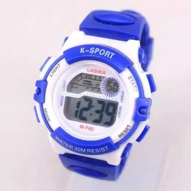 JAM TANGAN ANAK LAKI LAKI DAN PEREMPUAN BANYAK PILIHAN WARNA TALI KARET ANTI AIR WATCHESS 5