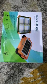 Product Review of Lampu Sorot 1000W Tenaga Surya / Solar Powered Gantung Camping Tenda Floodlight Matahari Panel Cell IP66 Outdoor Portable from A**x 1