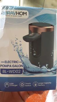 Product Review of (COD)Bravhom Pompa Galon Electric Dapat Dilipat USB Dispenser Portable Galon Air Elektrik from f**7 2