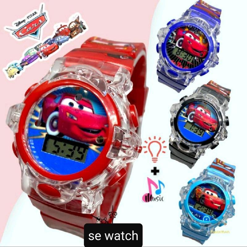 xmarion TERBARU....Jam Tangan Anak Cowok Ada Lampu dan Music melody 4