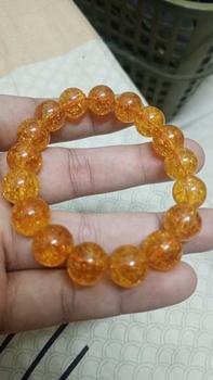 Product Review of Gelang Kuarza Rutilated Emas, Brazil Asli, Gelang Pasangan, Manik Kristal Kuning, Menarik Kekayaan, Gelang Kristal Kuning Tulen, Untuk Lelaki dan Wanita from k**i 0