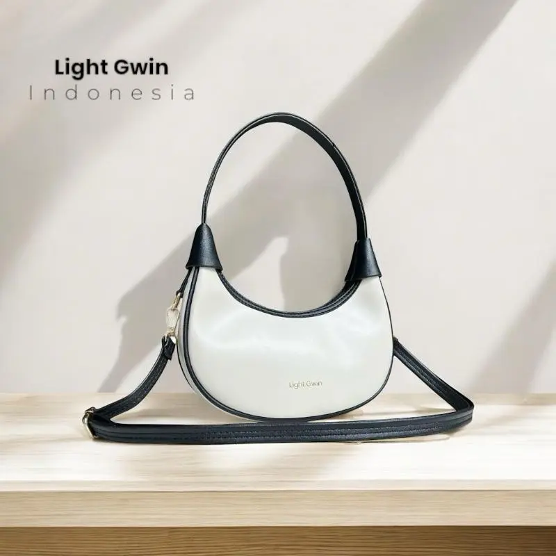 Tas Wanita Light Gwin Kulit Premium Sling Bag Ukuran 24cm Selempang 8