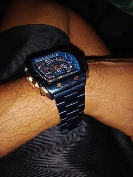 Product Review of DISKON jam tangan  !! Evans Jayden Jam Tangan Pria 9554-1 Rantai Stainless Steel Kaca Sapphire Chronograph Water Resistant 5ATM Air Bahan Watches Waterproof from A**a 2