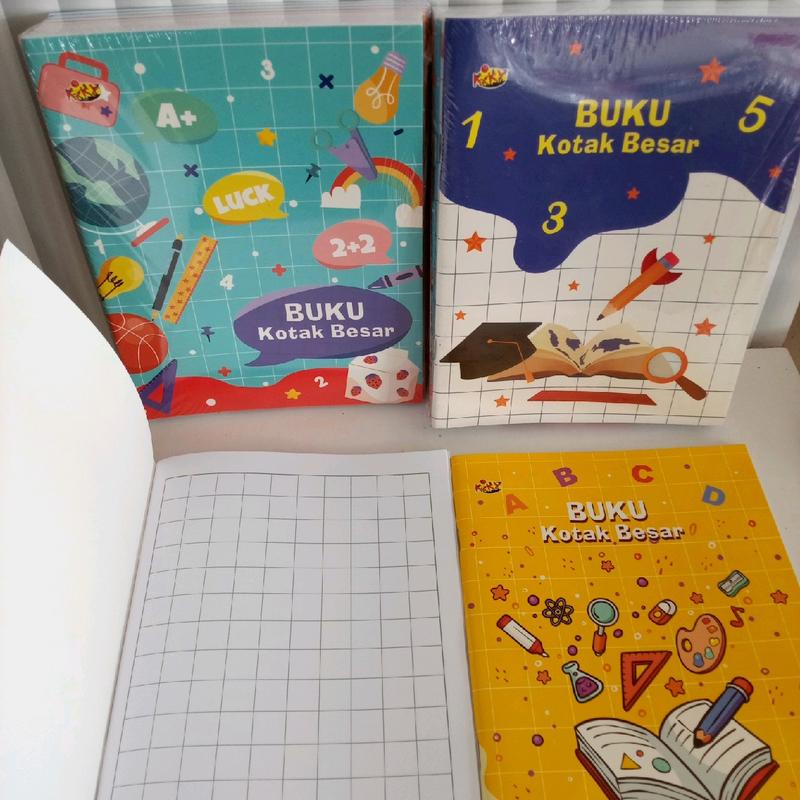 buku kotak besar/buku mandarin kiky 38 lembar stationery 2