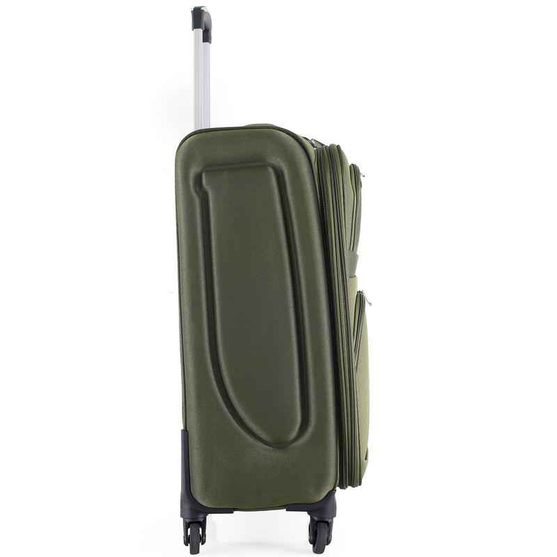 Product Introduction of (SG BRAND) #PR111 SE7EN VONDERS PYRAMID EVA SOFTCASE LUGGAGE LIGHTWEIGHT EXPANDER CABIN SIZE CHECK IN TROLLEY BAG 4 WHEEL 20 24 28 INCH password lock 4 wheels 360 rotation 22