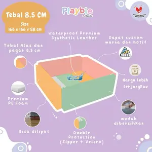 Playmat Bayi Model Bumper Box 100X100,150X150, 200X200 Series 2