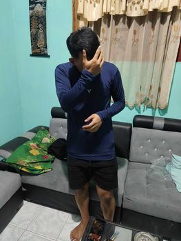 Product Review of Valmar Baselayer manset BASIC pria olahraga Compression wear elastic sport man material spandex / mangset football running gym fitnes sepeda badminton from G** F**n 1