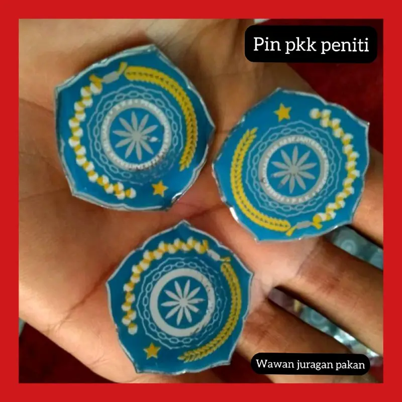 Pin PKK bijian / Bros PKK peniti 0