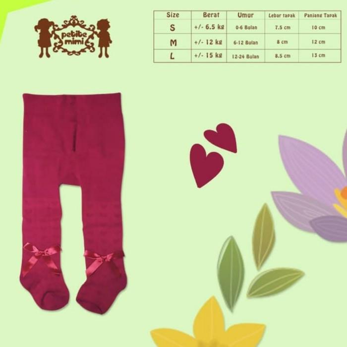 PETITE MIMI Legging Polos Pita Legging Baby Girl Celana Bayi Newborn 2