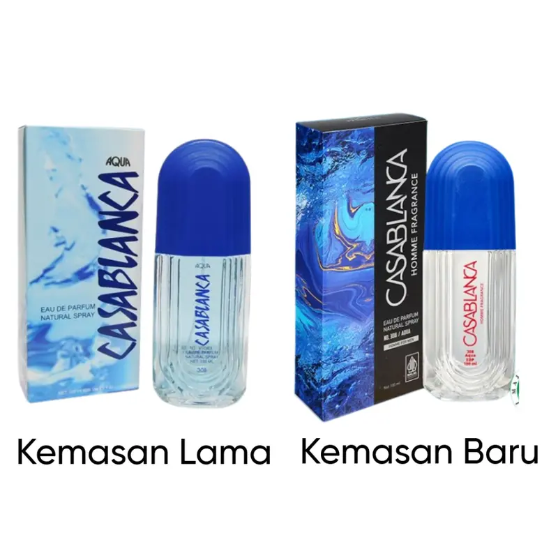 Parfum Casablanca Eau De Parfum Aqua 308 Perfume Wangi Pria Cair 100 ml 0