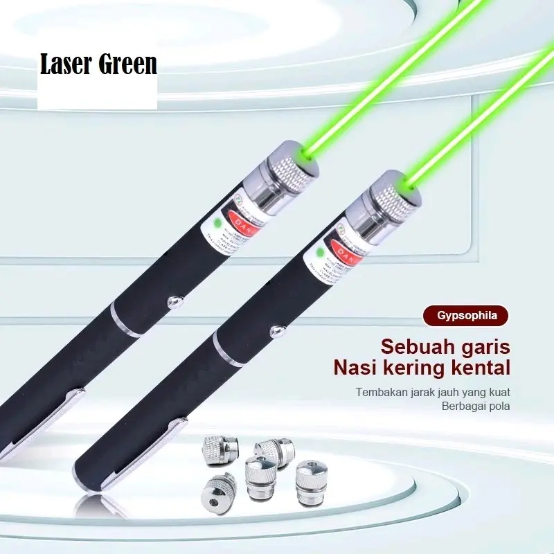 Green laser pointer warna hijau original / LASER GREEN BLISTER  Penunjuk Pointer Hijau Jarak jauh